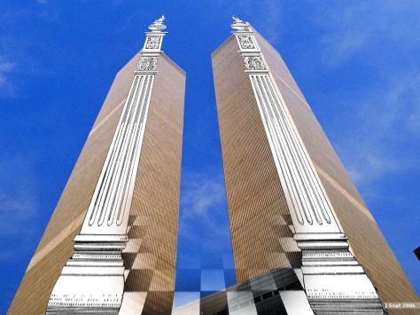 Twin Towers Freemasonic